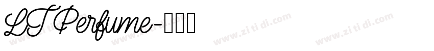 LT Perfume字体转换
